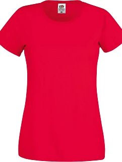LadyFit Original T Dámské tričko model 22445390 red - Fruit of the Loom