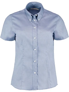 Kustom Kit KK 701 (6-24) Blúzka Oxford s krátkym rukávom 43.0701 svetlo modrá