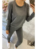 Grafitová tepláková súprava