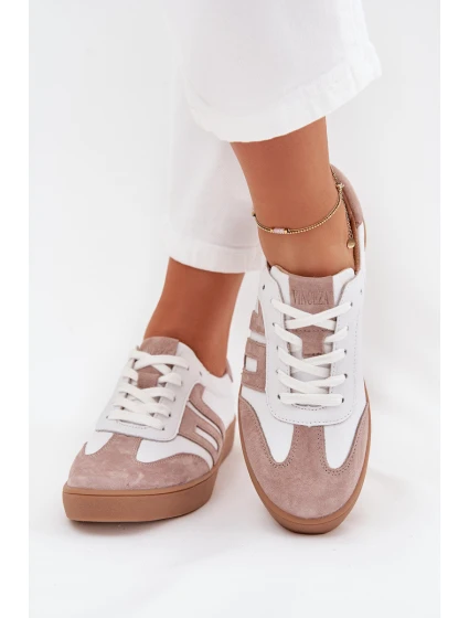 Dámské Kožené Tenisky model 21704959 - VINCEZA