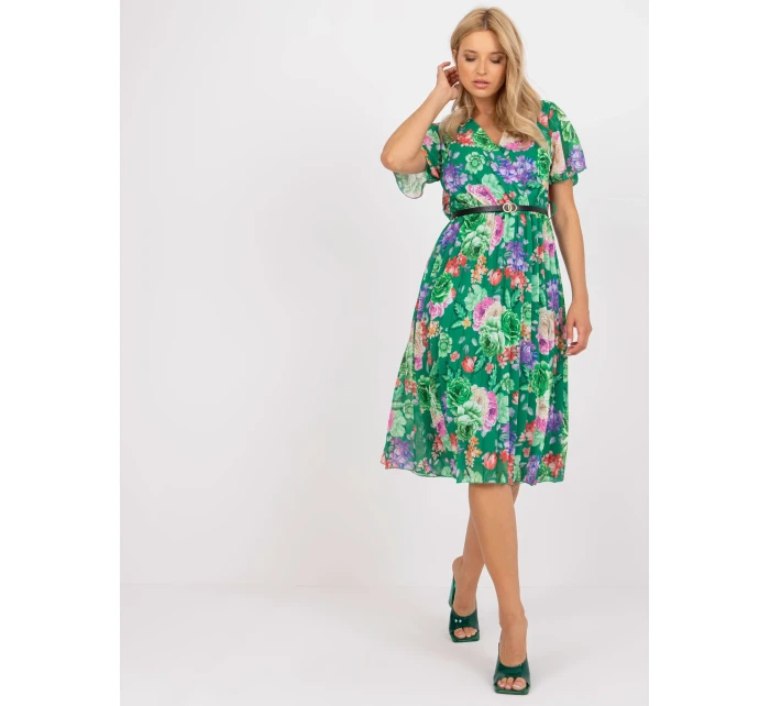 Šaty DHJ SK 13162.92 zelená