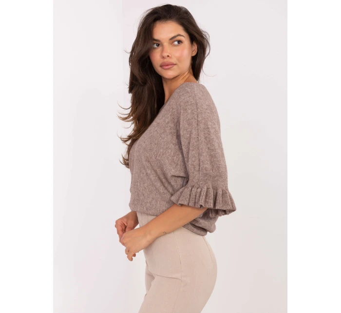 Sweter IT SW model 21302604 ciemny bezowy - FPrice