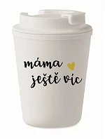 MAMA MORE - biely termohrnček 300 ml
