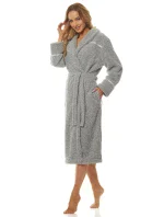 Dlhý dámsky župan L & L 2084 satyna Dlhý dámsky župan L & L 2084 satyna