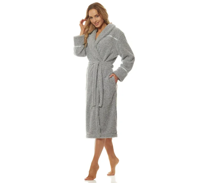 Dlhý dámsky župan L & L 2084 satyna Dlhý dámsky župan L & L 2084 satyna