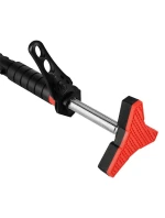 Posilňovacia tyč HMS DD401 s rovnou šírkou 98-133 cm