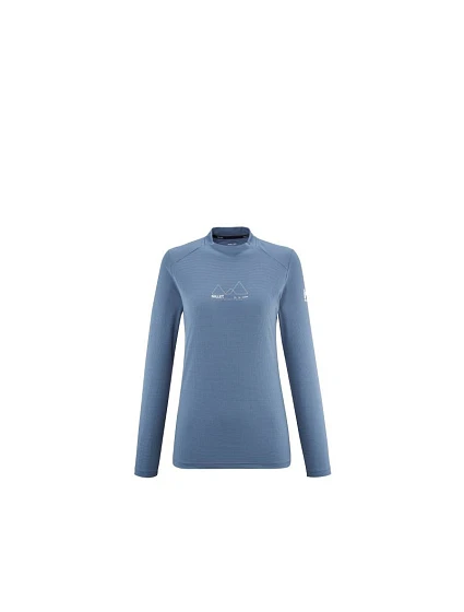 Dámske tričko MILLET Kamet Ts Ls W, modré Dámske tričko MILLET Kamet Ts Ls W, modré