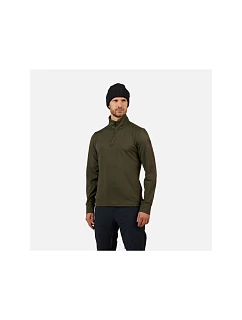 Pánska mikina ROSSIGNOL MID LAYER STRETCH HZ, zelená