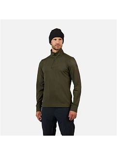 Pánska mikina ROSSIGNOL MID LAYER STRETCH HZ, zelená