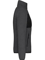 JN Dámská fleecová bunda 02. dark melange/black model 22538383 - Daiber JN Dámská fleecová bunda 02. dark melange/black model 22538383 - Daiber