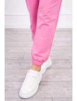 Bavlnená 3dielna sada svetlo ružová