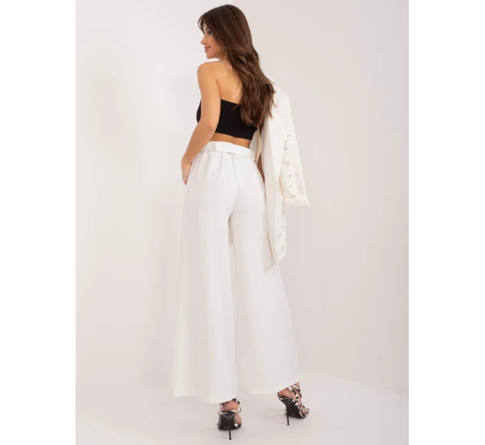 Spodnie DHJ SP model 19760140 ecru - FPrice Spodnie DHJ SP model 19760140 ecru - FPrice