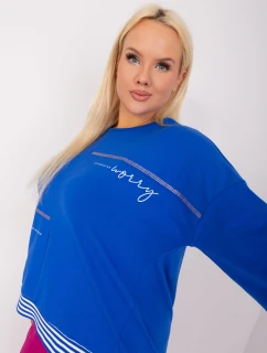 Blúzka RV BZ 9446.39 kobaltovo modrá