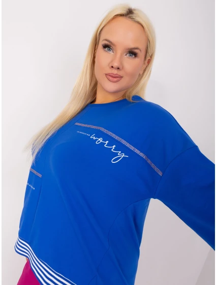 Blúzka RV BZ 9446.39 kobaltovo modrá Blúzka RV BZ 9446.39 kobaltovo modrá