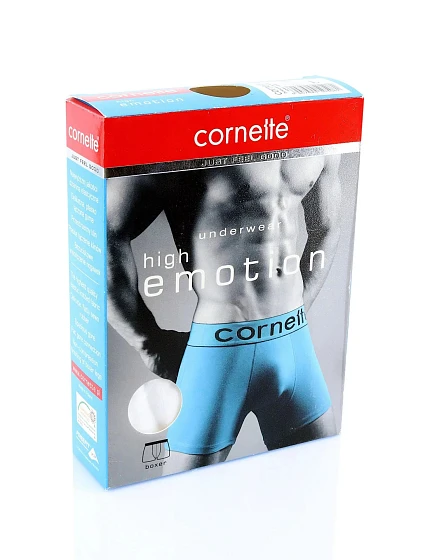 Pánské boxerky model 21718662 High emotion Bílá - Cornette Pánské boxerky model 21718662 High emotion Bílá - Cornette