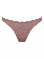 Dámske tangá ZERO Feel Bliss String - BROWN - svetlohnedé 1141 - SLOGGI