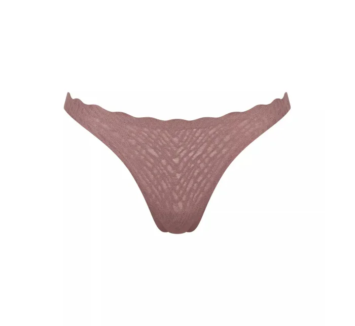 Dámske tangá ZERO Feel Bliss String - BROWN - svetlohnedé 1141 - SLOGGI