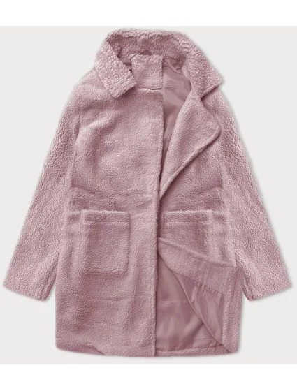 Ružová dámska bunda typu lamb J Style (5M3239-46) Ružová dámska bunda typu lamb J Style (5M3239-46)