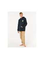 Mikina RIP CURL Wetsuit Icon Hood-Kid, tmavě modrá