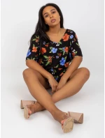 Sukienka RV SK model 21127067 czarno niebieski - FPrice