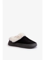 Dámske papuče s kožušinou Black Zinntia Dámske papuče s kožušinou Black Zinntia