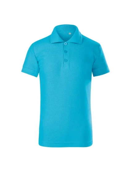 Pique Polo Free polokošile dětská tyrkysová Pique Polo Free polokošile dětská tyrkysová