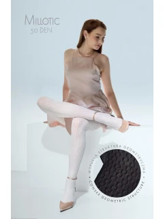 Knittex Millotic 3D pančuchy 50 den 2-4