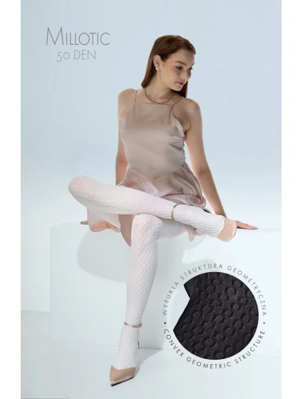 Knittex Millotic 3D pančuchy 50 den 2-4