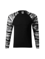 Tričko Malfini Camouflage LS M MLI-16632 camouflage gray pánske