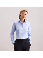 Blouse Slim LSL Halenka s dlouhým rukávem model 22501357 mid blue - Seidensticker Blouse Slim LSL Halenka s dlouhým rukávem model 22501357 mid blue - Seidensticker