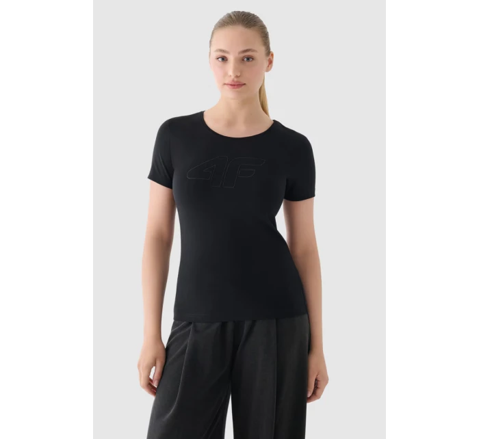 Dámské tričko s potiskem Černé model 21675066 - 4F