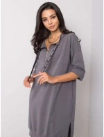 Šaty RV SK 6273.47P tmavo šedá