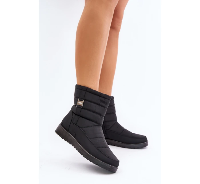 Ľahké dámske snežnice 24SN02-7999 black -Mezitha