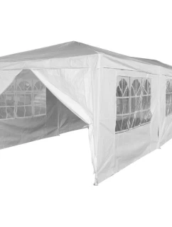 ZÁHRADNÝ CATERINGOVÝ STAN 9x3M + 8 STIEN BIELY