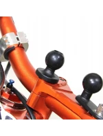 Držiak a nabíjačka telefónu FreedConn MC7C + držiak na rám hlavy BM2R