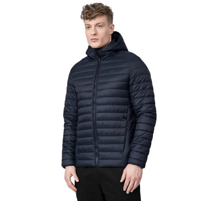 Pánska bunda H4L22-KUMP003 tmavomodrá - 4F