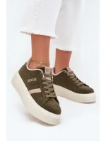 Dámské Tenisky Na Platformě Big Star model 21706261 Zelené - Big Star Shoes