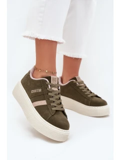 Dámské Tenisky Na Platformě Big Star model 21706261 Zelené - Big Star Shoes