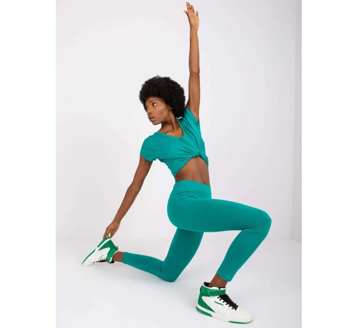 Legíny AP LG A 002 tmavo zelená