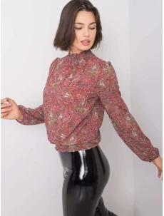 Blúzka D50039F11031A tmavo ružová