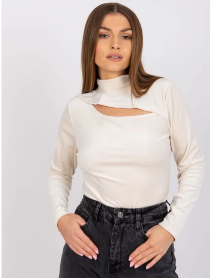 Blúzka DHJ BZ 6561.09P svetlo béžová