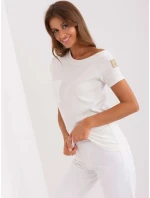 Blúzka TW BZ OB058.42P ecru Blúzka TW BZ OB058.42P ecru