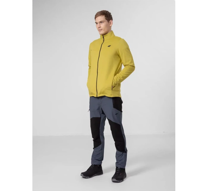 Pánska fleecová mikina s kapucňou 4F