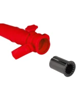 ZÁKLADŇA DÁŽDNIKA PLASTOVÁ SKRUTKOVACIA ČERVENÁ