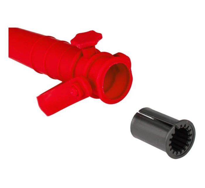 ZÁKLADŇA DÁŽDNIKA PLASTOVÁ SKRUTKOVACIA ČERVENÁ