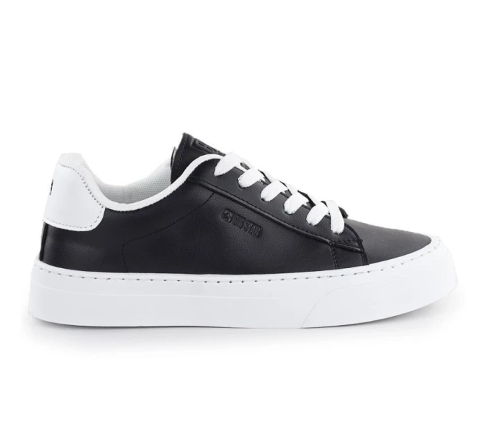 Tenisky na nízkej platforme z ekokože čierne Big Star TT274927