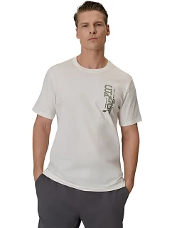 Pánske tričko 4F M2665 krémové 4FWSS26TTSHM2665 12S