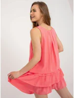 Sukienka TW SK BI model 18604903 koralowy - FPrice Sukienka TW SK BI model 18604903 koralowy - FPrice