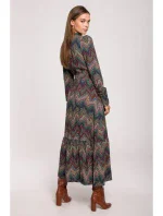 Maxi šaty s potiskem model 2 model 18003750 - STYLOVE