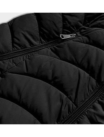 KRÓTKA DWUSTRONNA KURTKA DAMSKA ZIMOWA CZARNA model 21245202 - LHD KRÓTKA DWUSTRONNA KURTKA DAMSKA ZIMOWA CZARNA model 21245202 - LHD